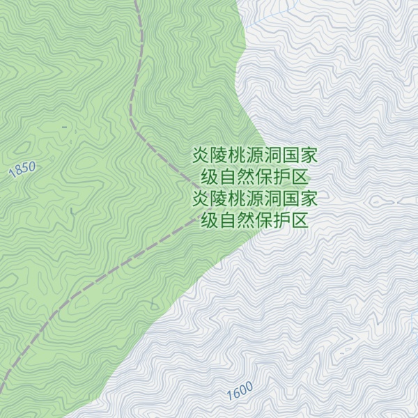 Map of Mount Ling