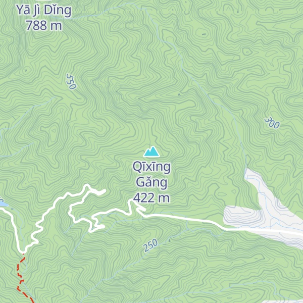 Map of Qīxīng Gǎng