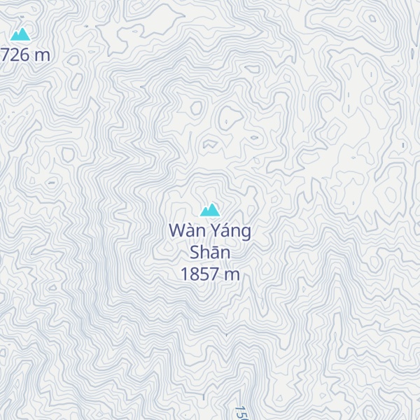 Map of Wàn Yáng Shān