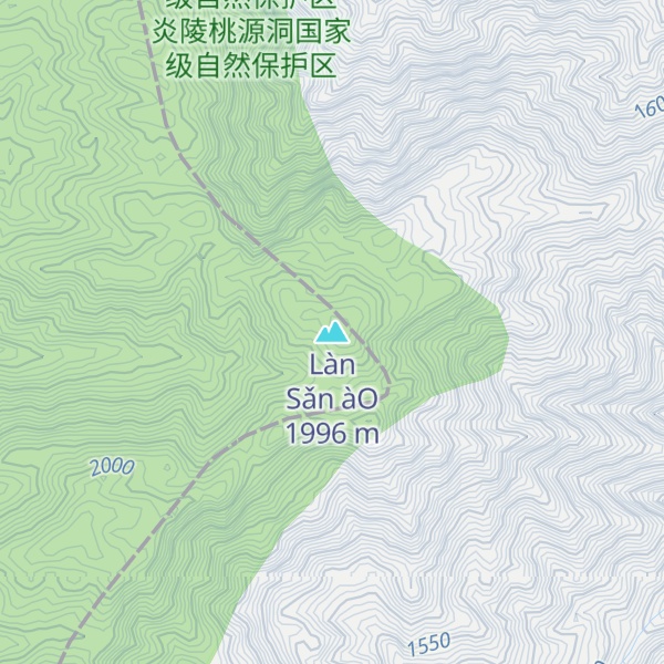 Map of Làn Sǎn àO