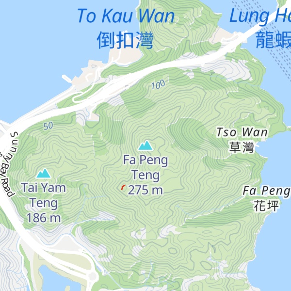 Map of Fa Peng Teng