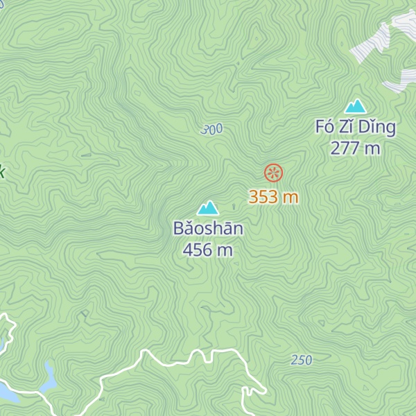 Map of Bǎoshān