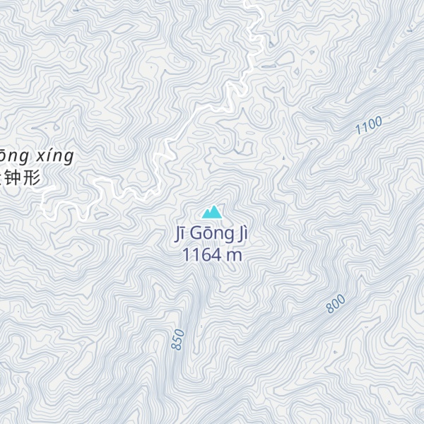 Map of Jī Gōng Jì