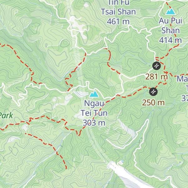 Map of Ngau Tei Tun