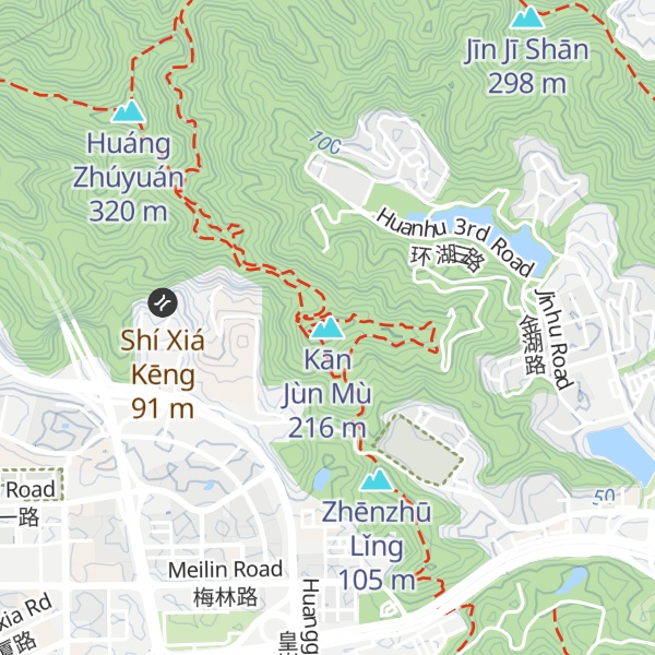 Map of Kān Jùn Mù