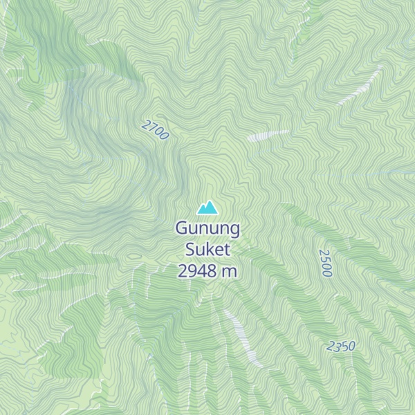 Map of Gunung Suket
