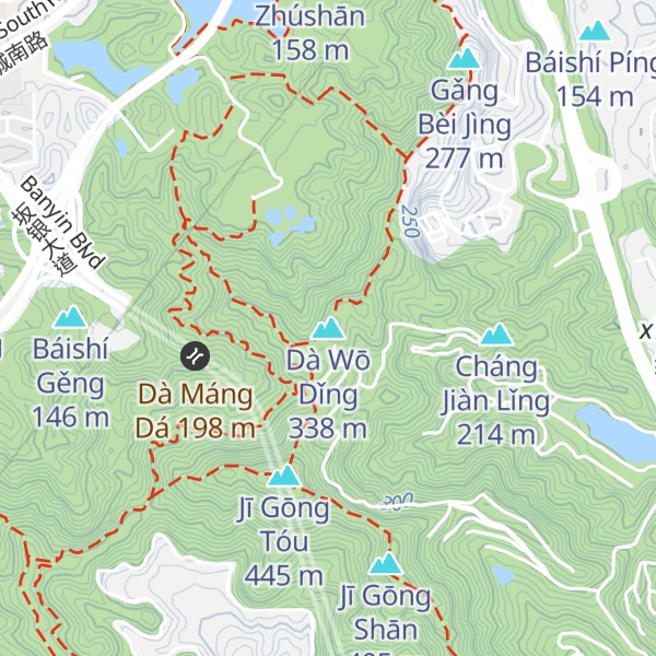 Map of Dà Wō Dǐng