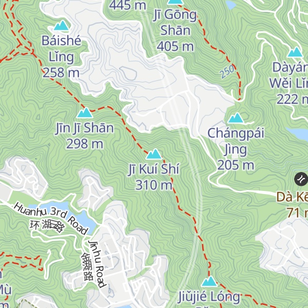 Map of Jī Kuí Shí