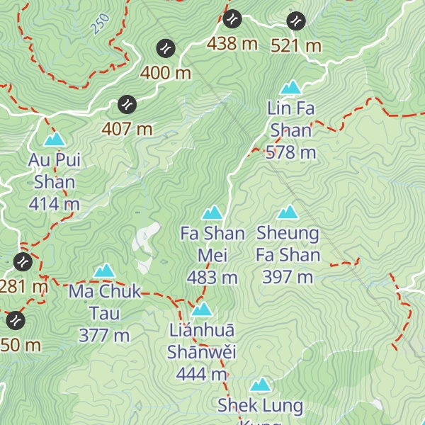 Map of Fa Shan Mei