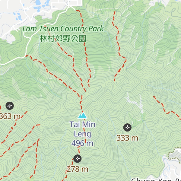 Map of Lo Tin Teng