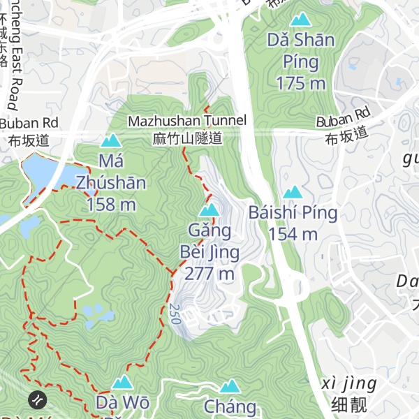 Map of Gǎng Bèi Jìng