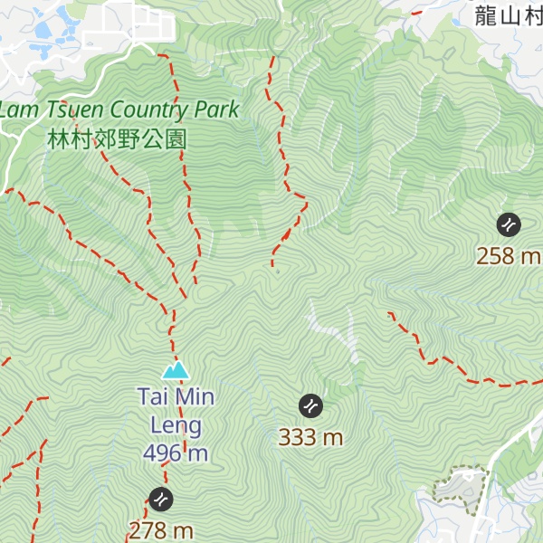 Map of Lung Tam Shan