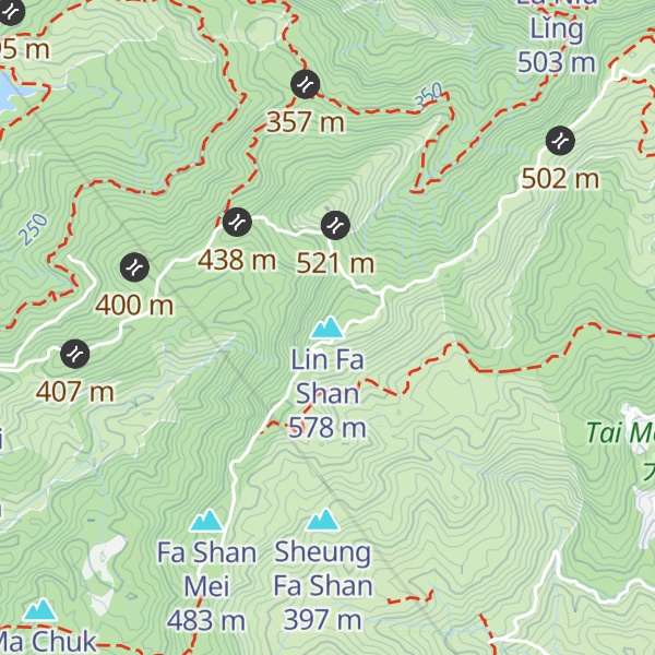 Map of Lin Fa Shan