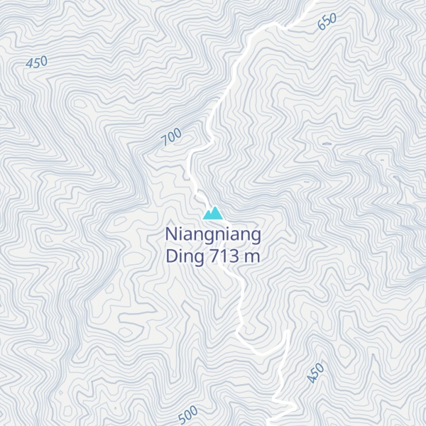 Map of Niangniang Ding