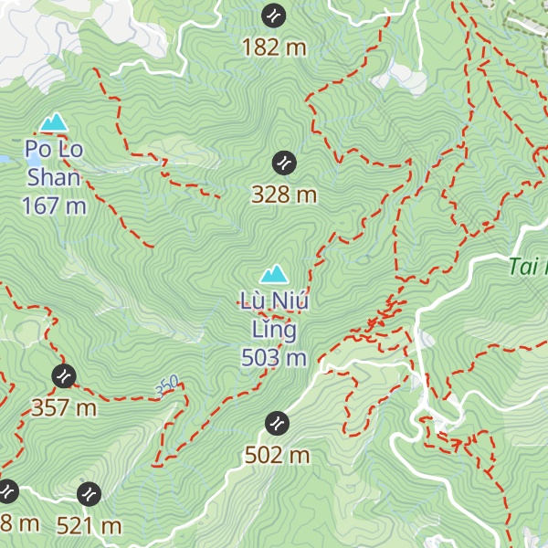 Map of Lù Niú Lǐng