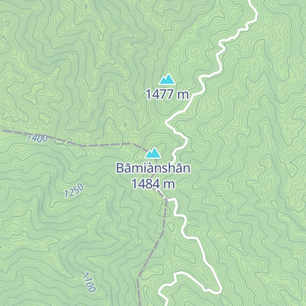 Map of Bāmiànshān