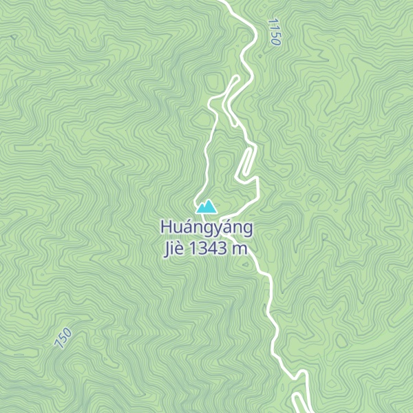 Map of Huángyáng Jiè