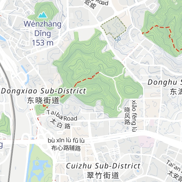 Map of Wéi Lǐng