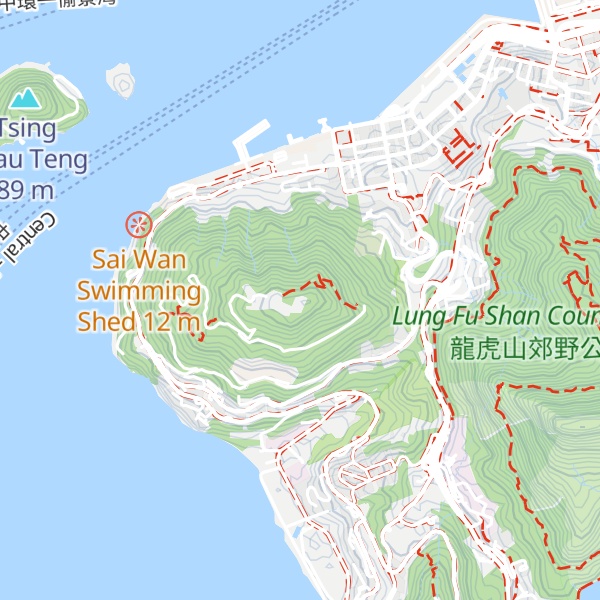 Map of Mount Davis