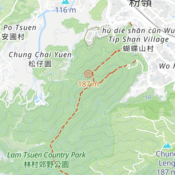 Map of Kei Lak Tsai