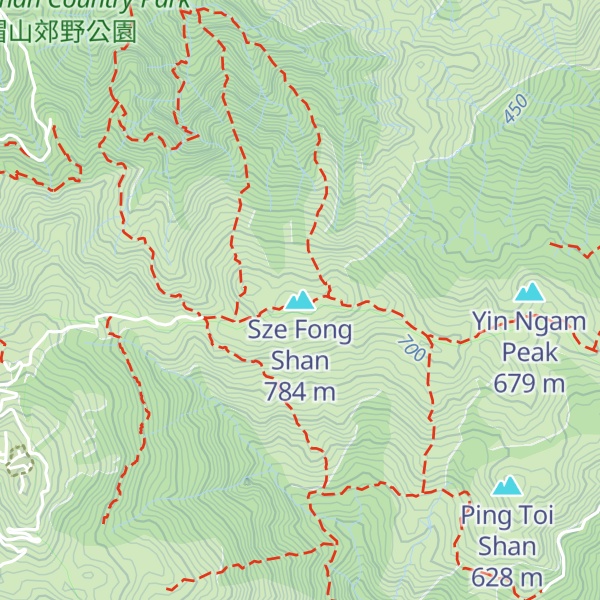 Map of Sze Fong Shan