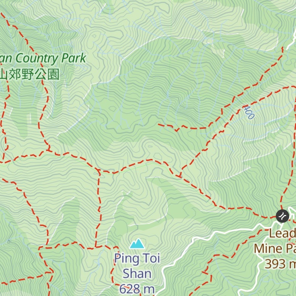 Map of Yin Ngam Peak