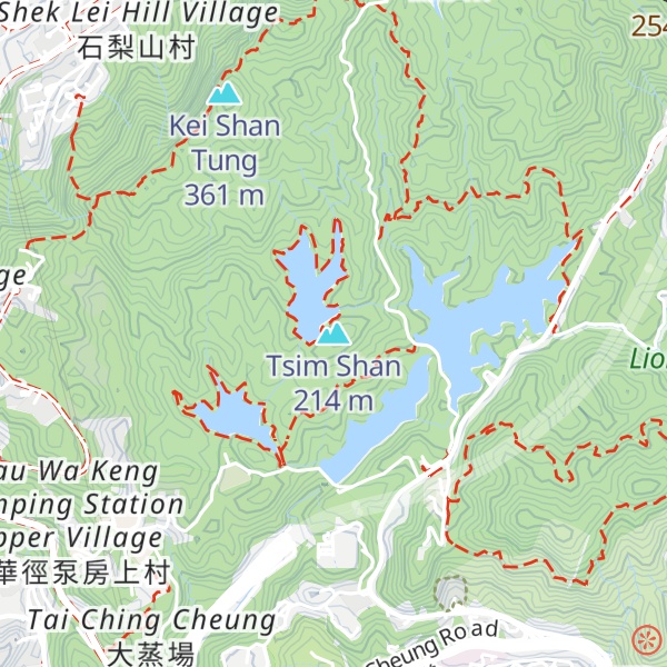 Map of Tsim Shan