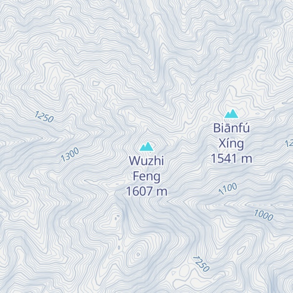 Map of Wuzhi Feng