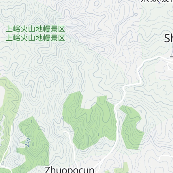 Map of Shàng Yù Huǒ Shānkǒu