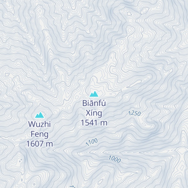 Map of Biānfú Xíng