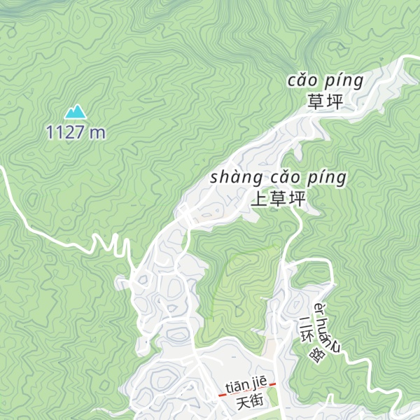 Map of Jǐnggāngshān Fēngjǐng Míngshèng Qū Yóukè Fúwù Zhōngxīn