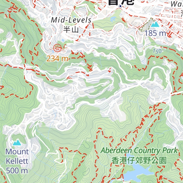 Map of Mount Gough