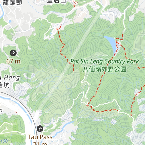 Map of Dàlǐngshān
