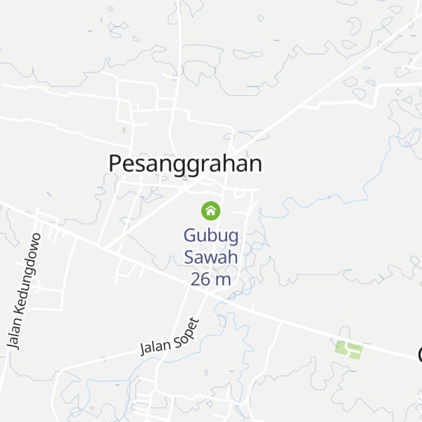 Map of Gubug Sawah