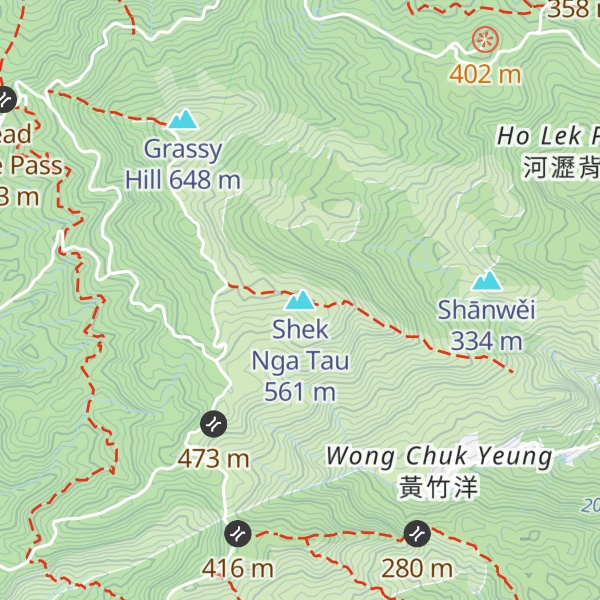 Map of Shek Nga Tau