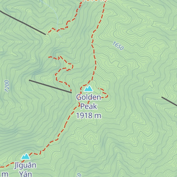 Map of Golden Peak