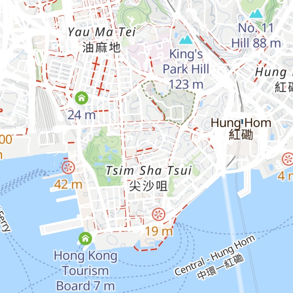Map of Observatory Hill