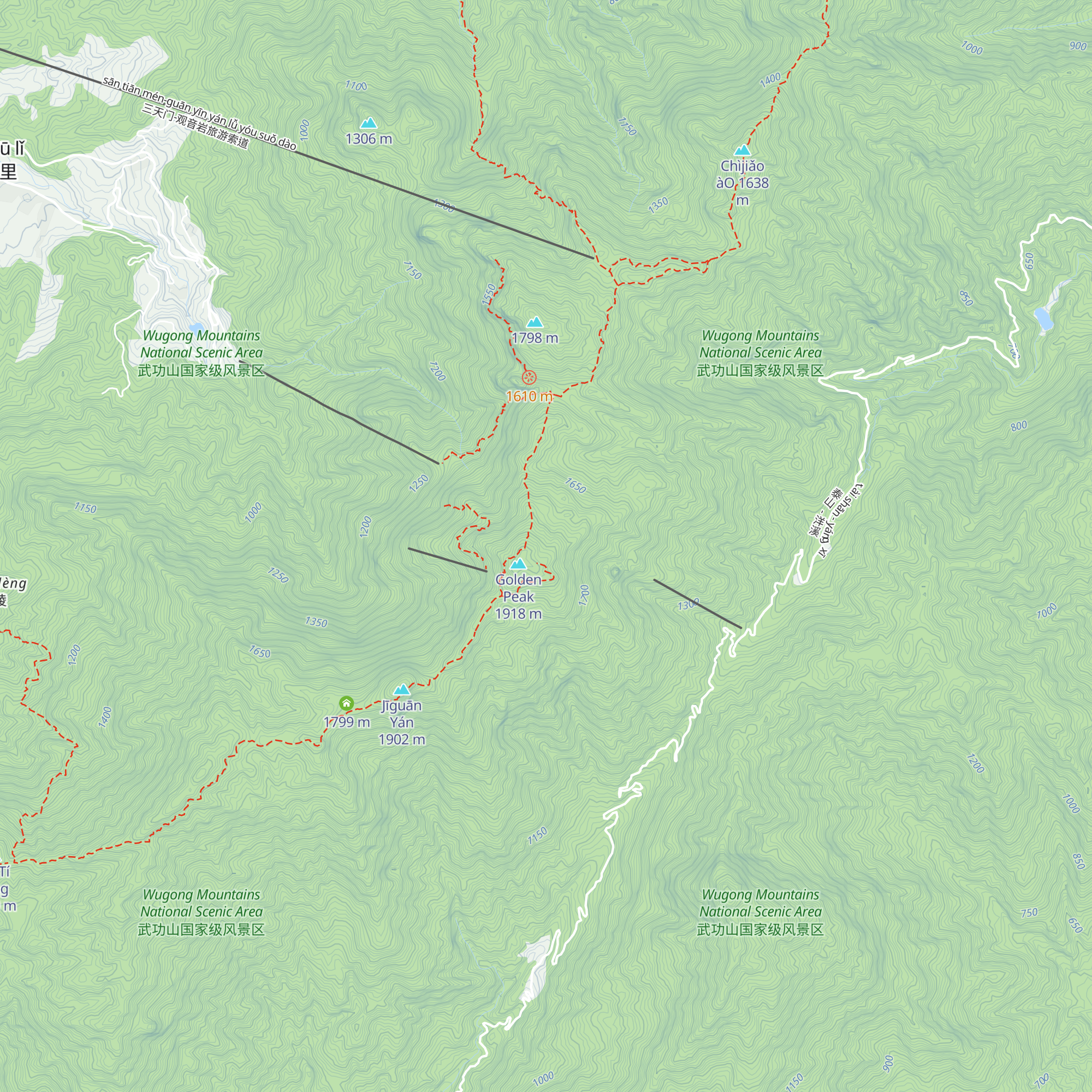 Jīn Dǐng Yìzhàn map