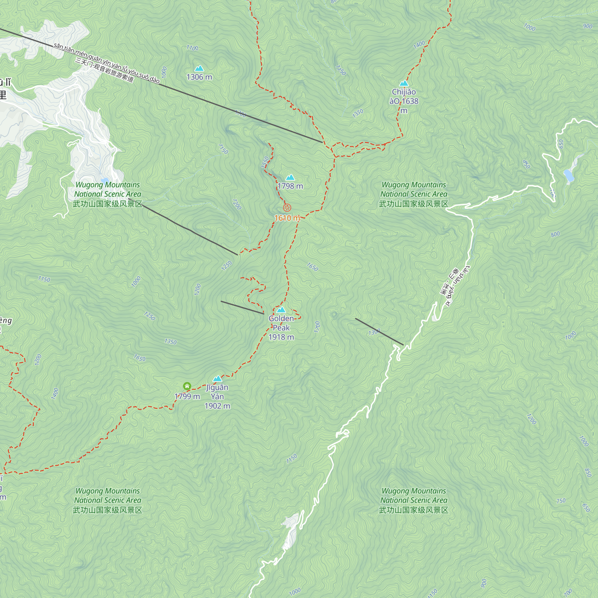 金顶2号驿站 map