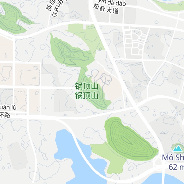 Map of Guō Dǐng Shān