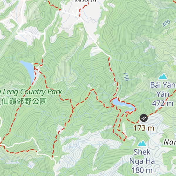 Map of Shek Au Shan