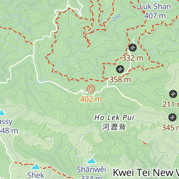 Map of Dàlǐng Tóng