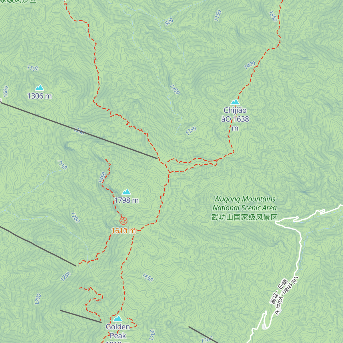 Báiyún Kèzhàn map