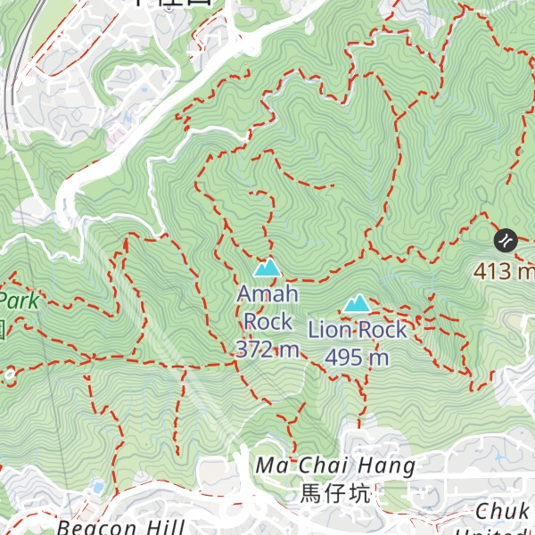 Map of Amah Rock