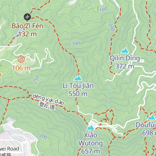 Map of Lí Tóu Jiān