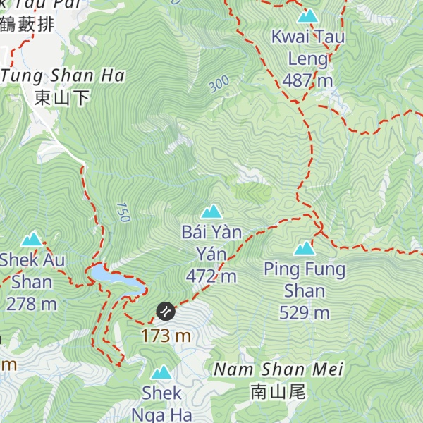 Map of Bái Yàn Yán