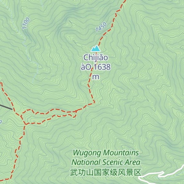 Map of Wàng Rì Shānzhuāng