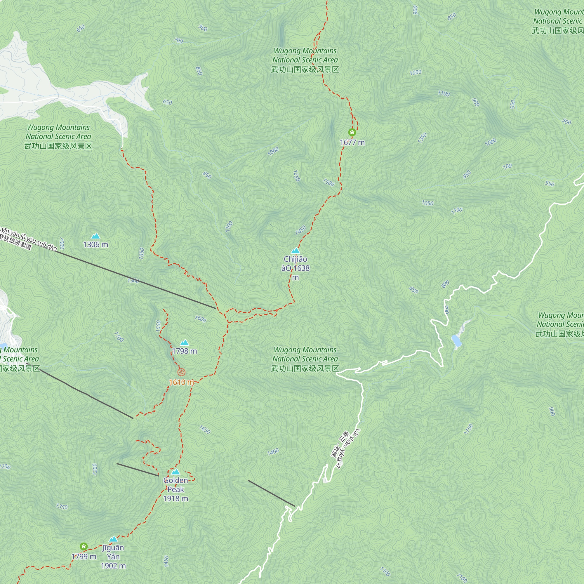 Wàng Rì Shānzhuāng map