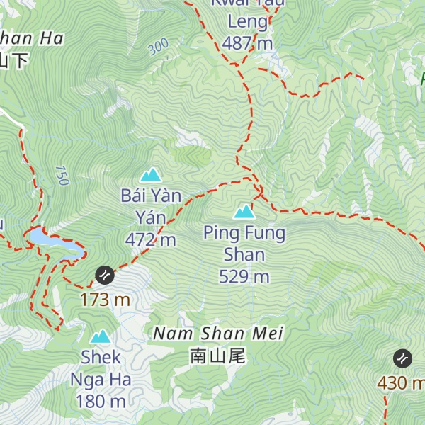 Map of Ping Fung Mei