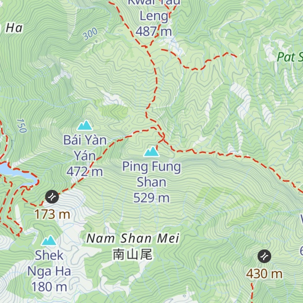 Map of Ping Fung Shan